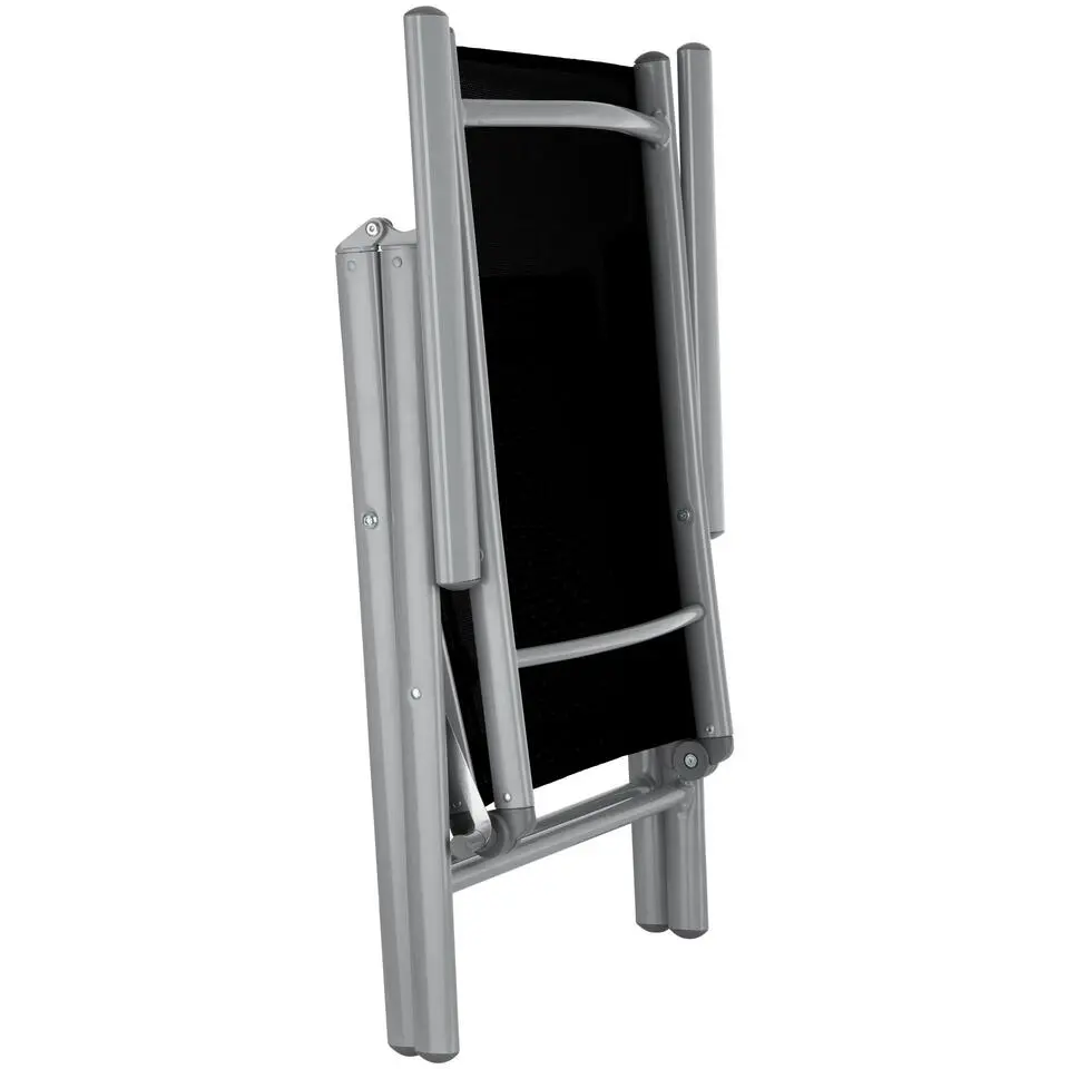 tectake Aluminium tuinset 4 1 - Zilver