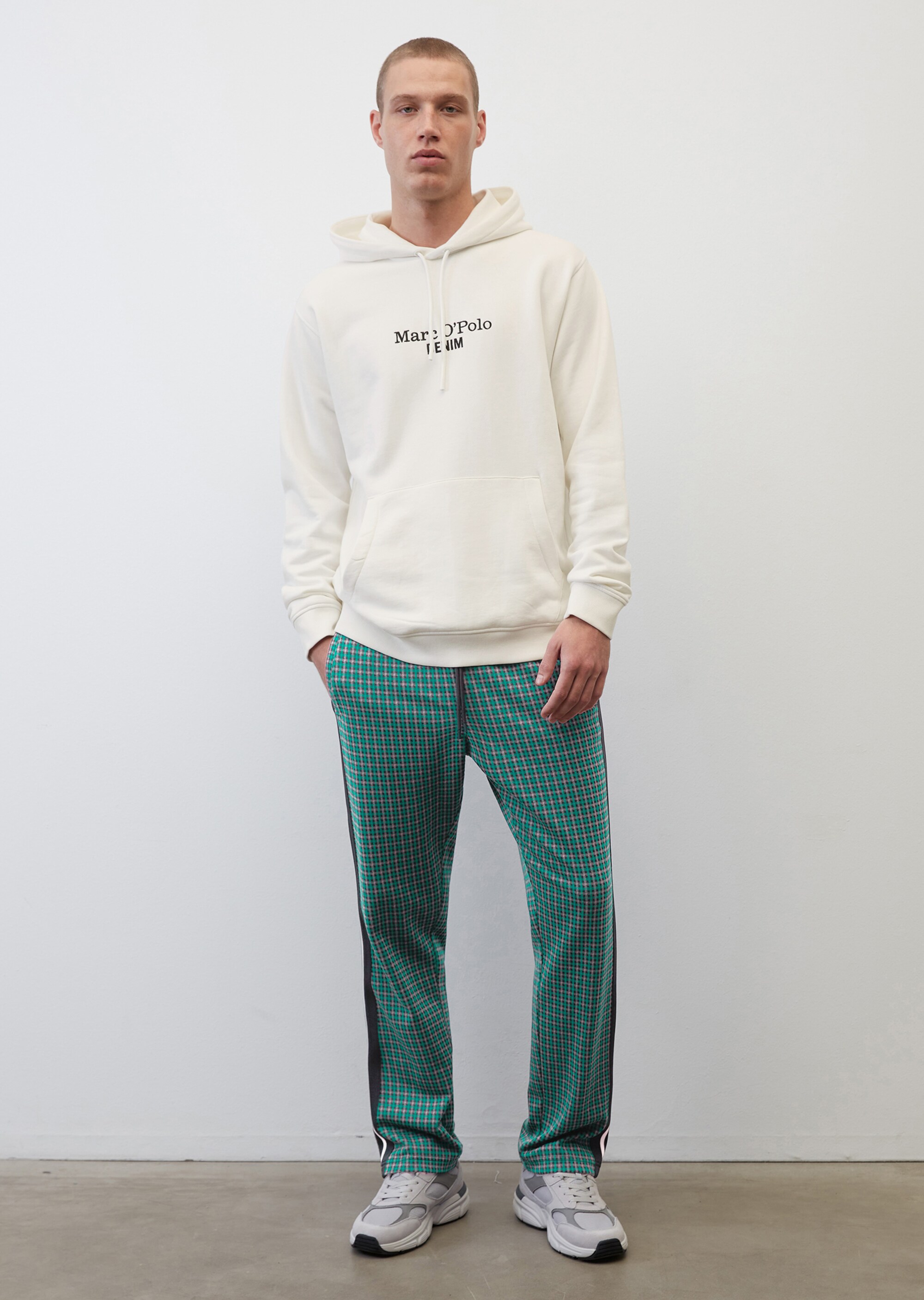 Kapuzen-Sweatshirt relaxed aus reiner Bio-Baumwolle
