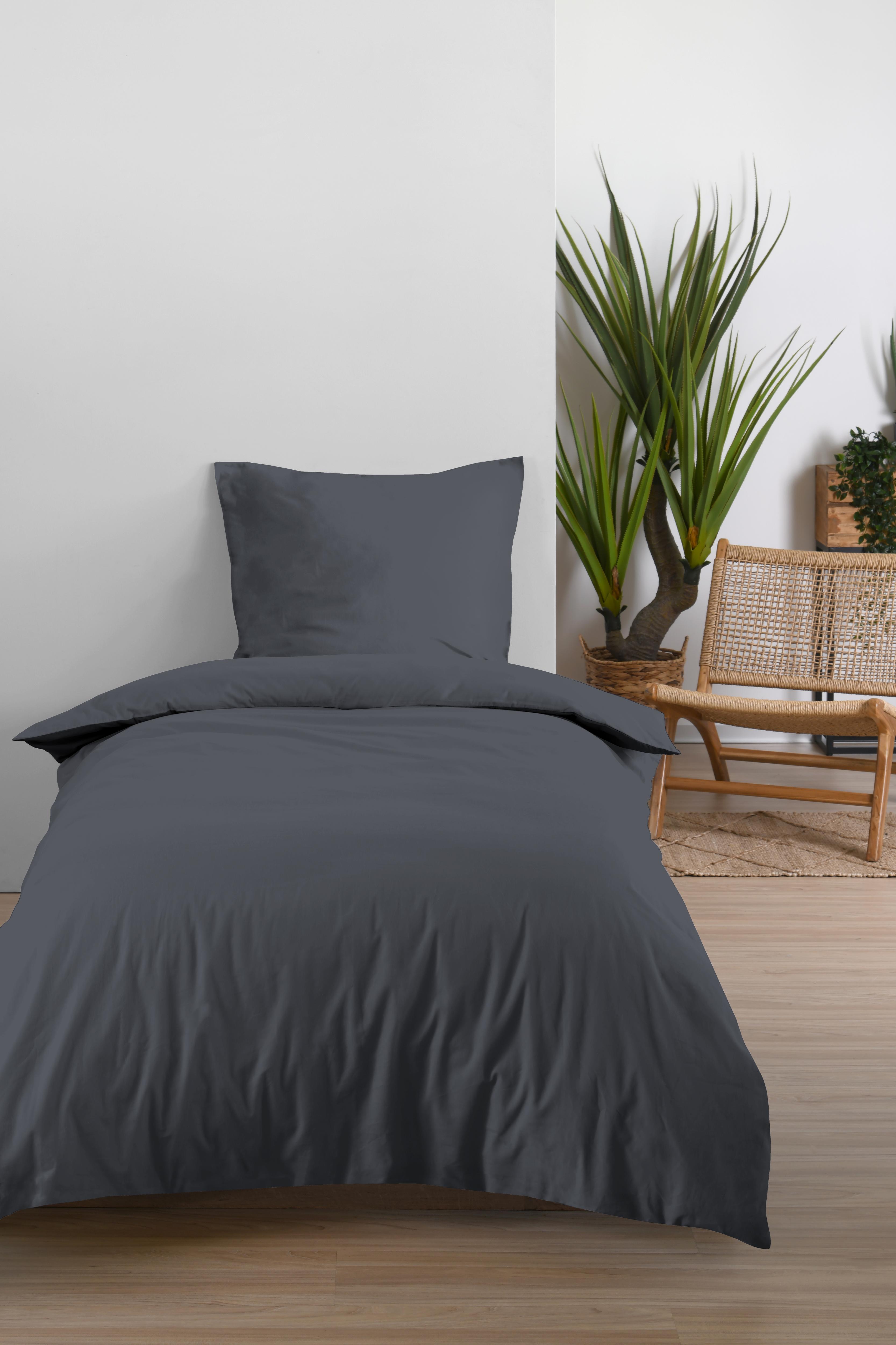 EDEN HOUSSE COUETTE 160X210CM ARDOISE