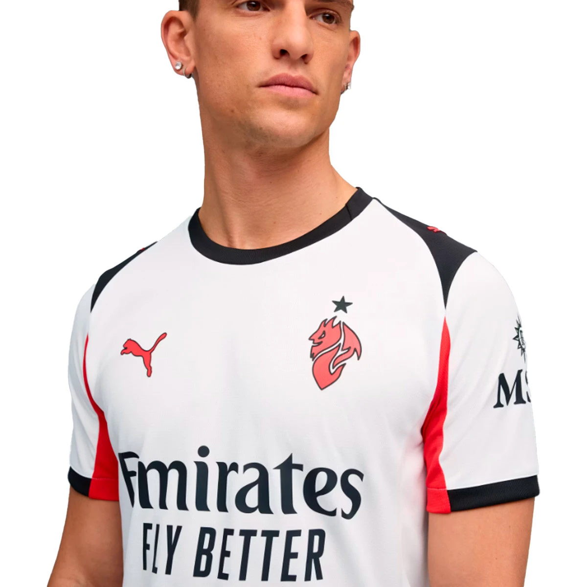 Camisola Puma AC Milan Segundo Equipamento 2025-2026