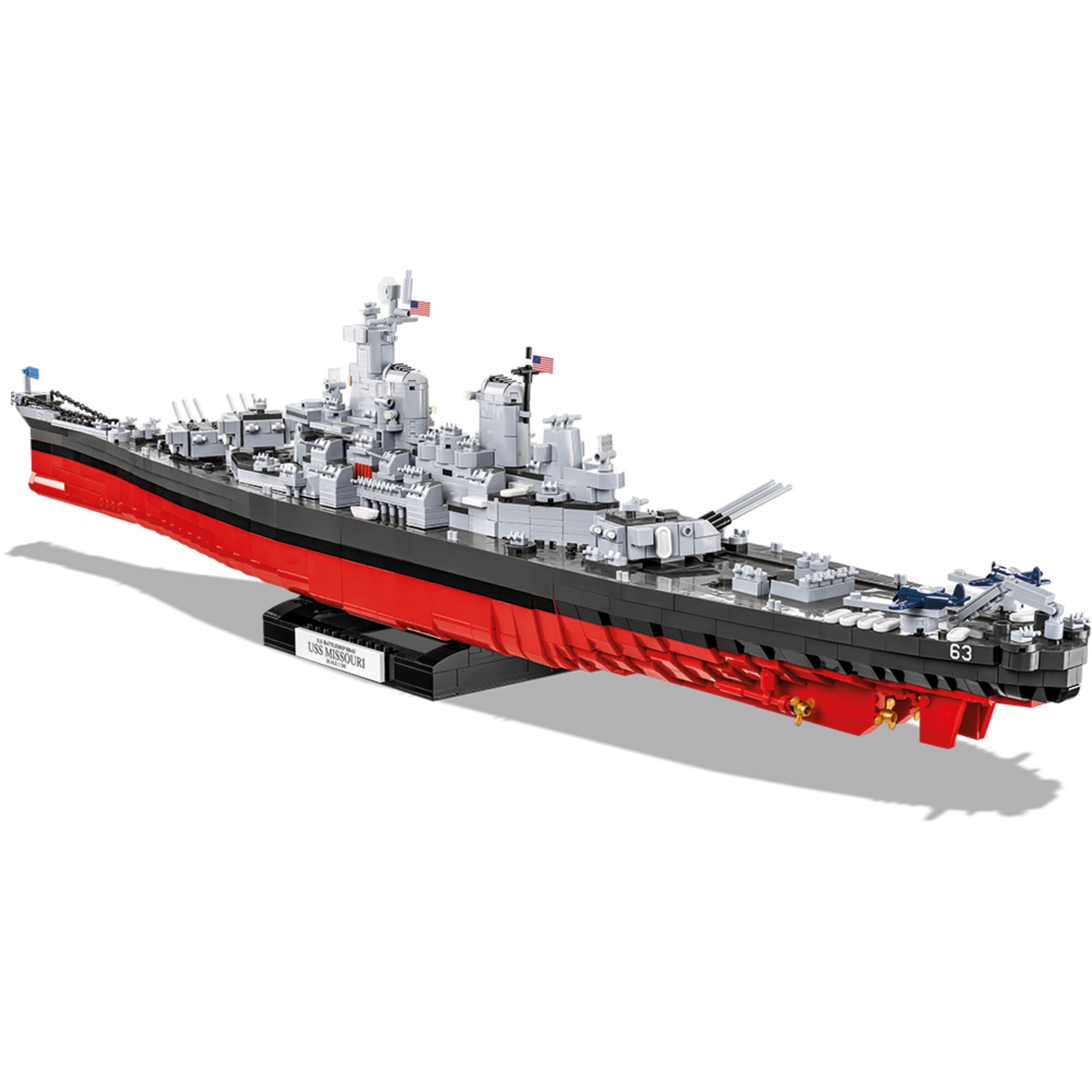 COBI Konstruktionsspielzeug Battleship Missouri