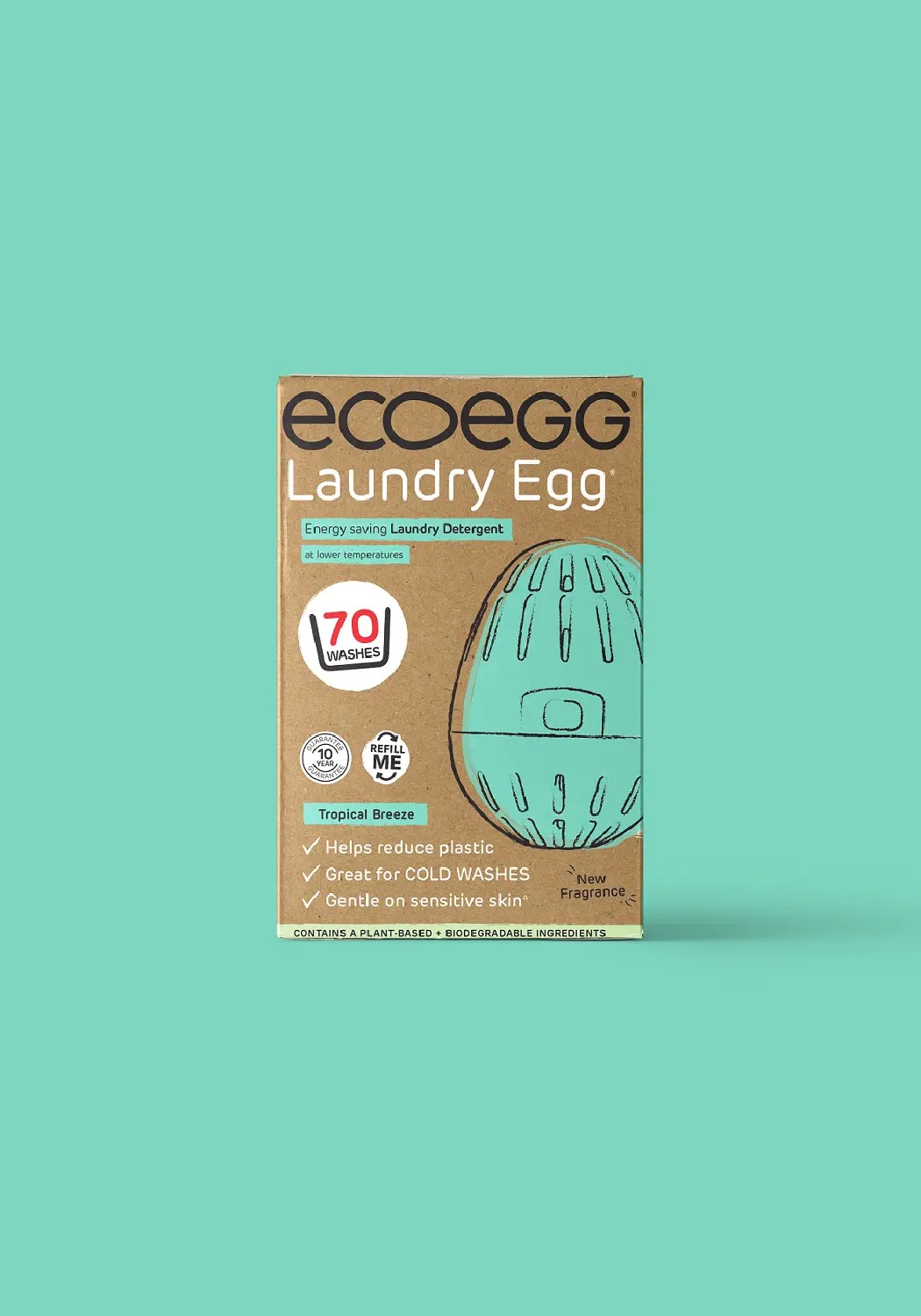 EcoEgg Wasch-Ei Laundry Egg - Tropical Breeze
