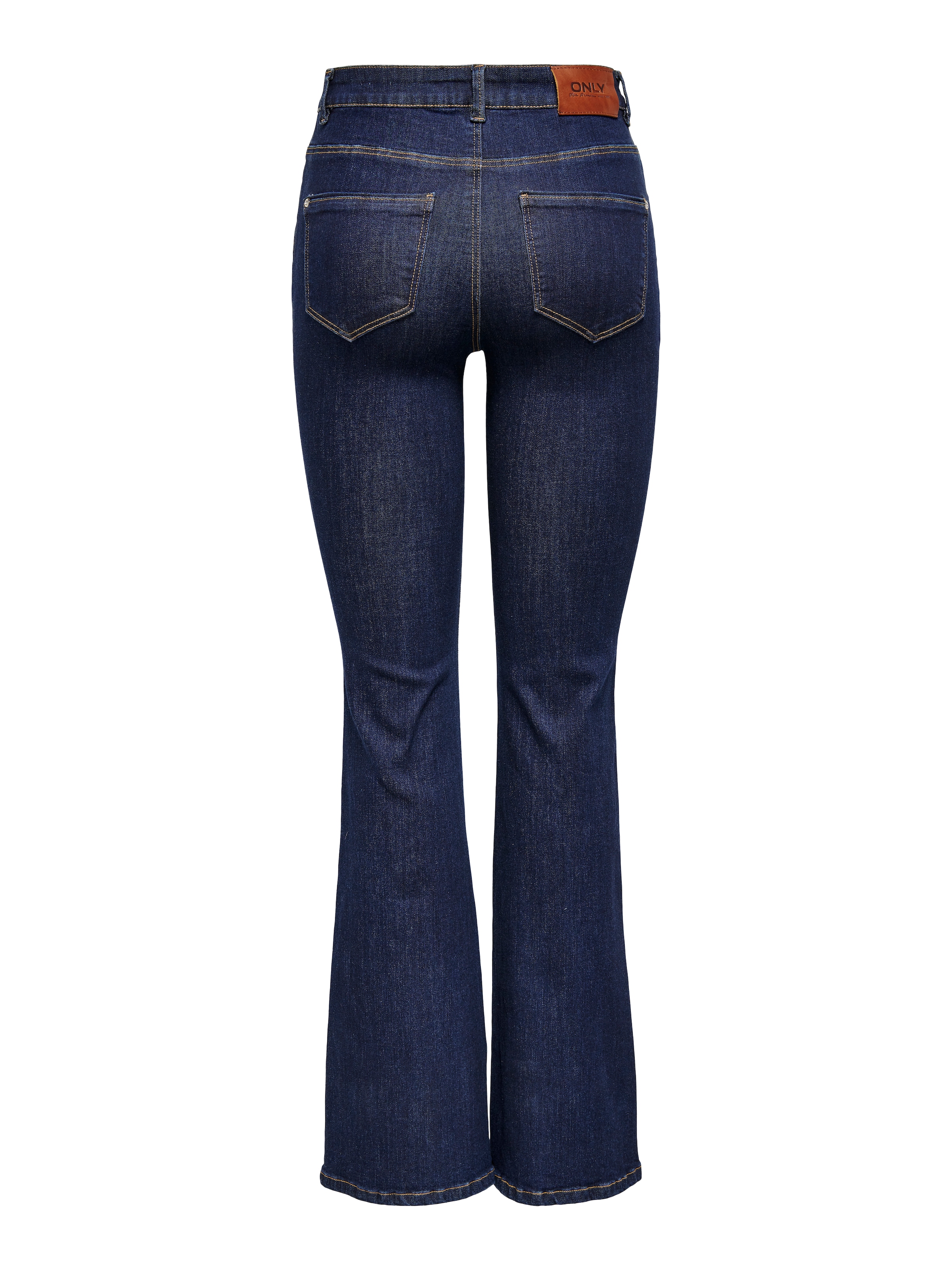 ONLY Bootcut-Jeans »ONLWAUW LIFE HW FLARED RINSE DNM«, mit Stretch