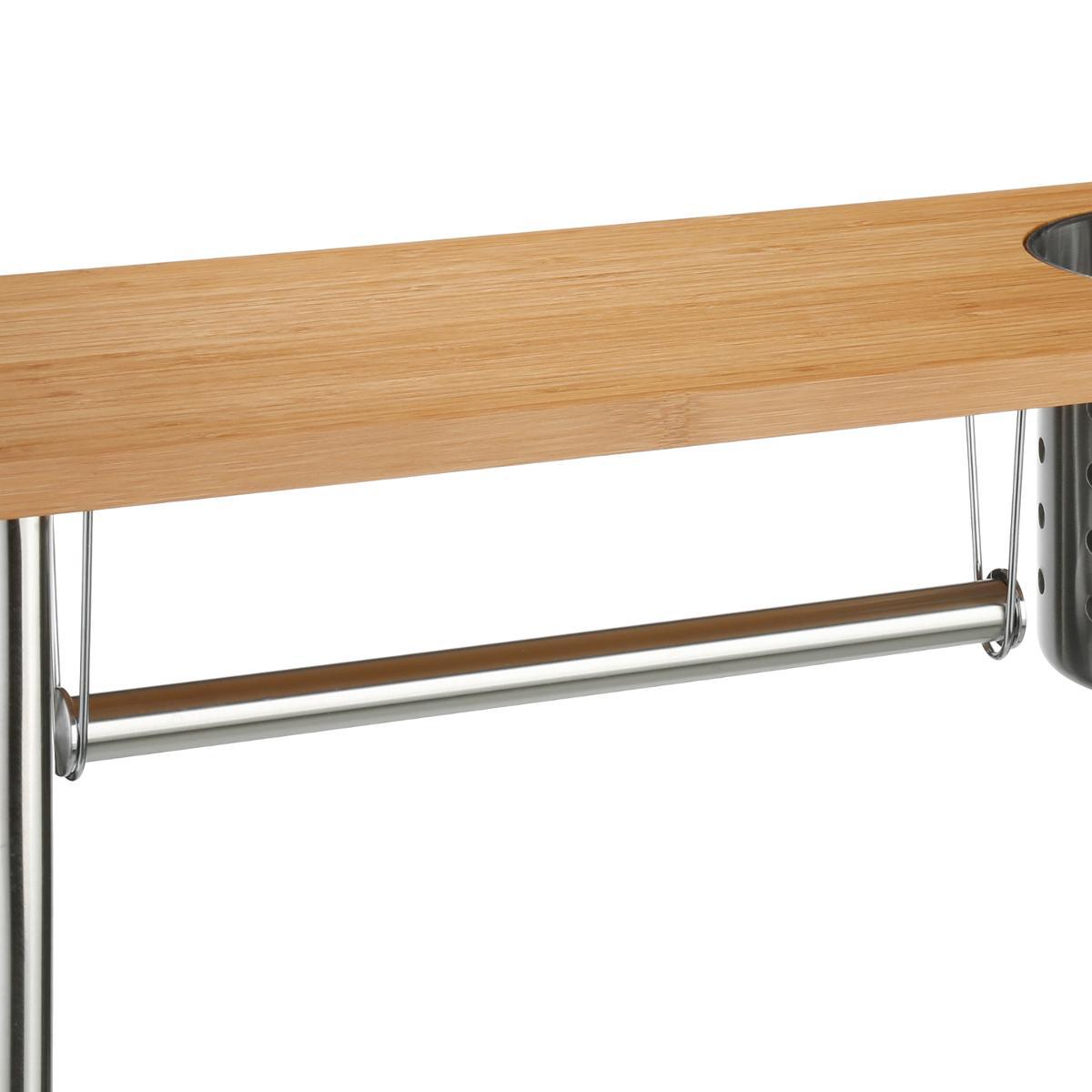ETAGERE PORTE USTENSILES ET ESSUIE TOUT