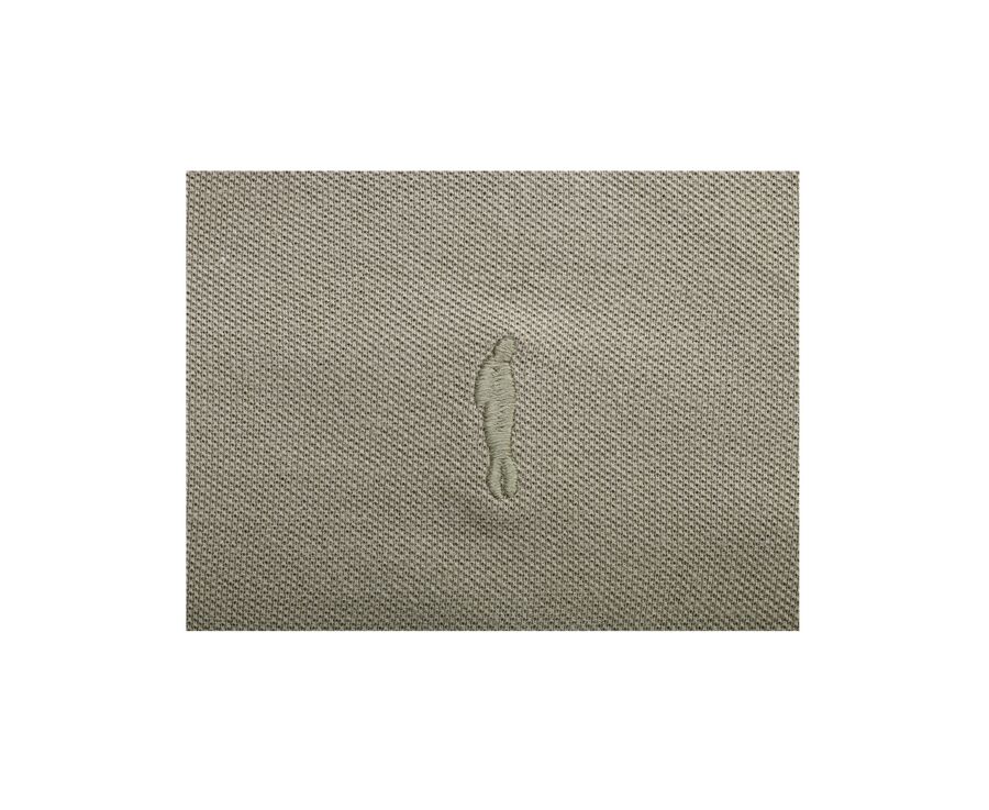 Polo manches longues homme Gris vert - ALEC II ML