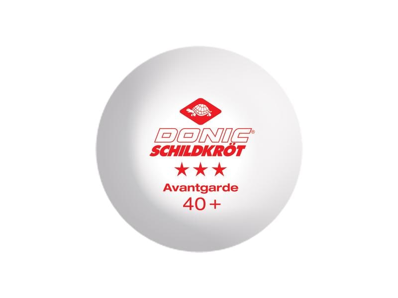 DONIC Schildkröt Tischtennisball 3-Stern Avantgarde 6er Set Tischtennisball 3-Stern Avantgarde 6er Set