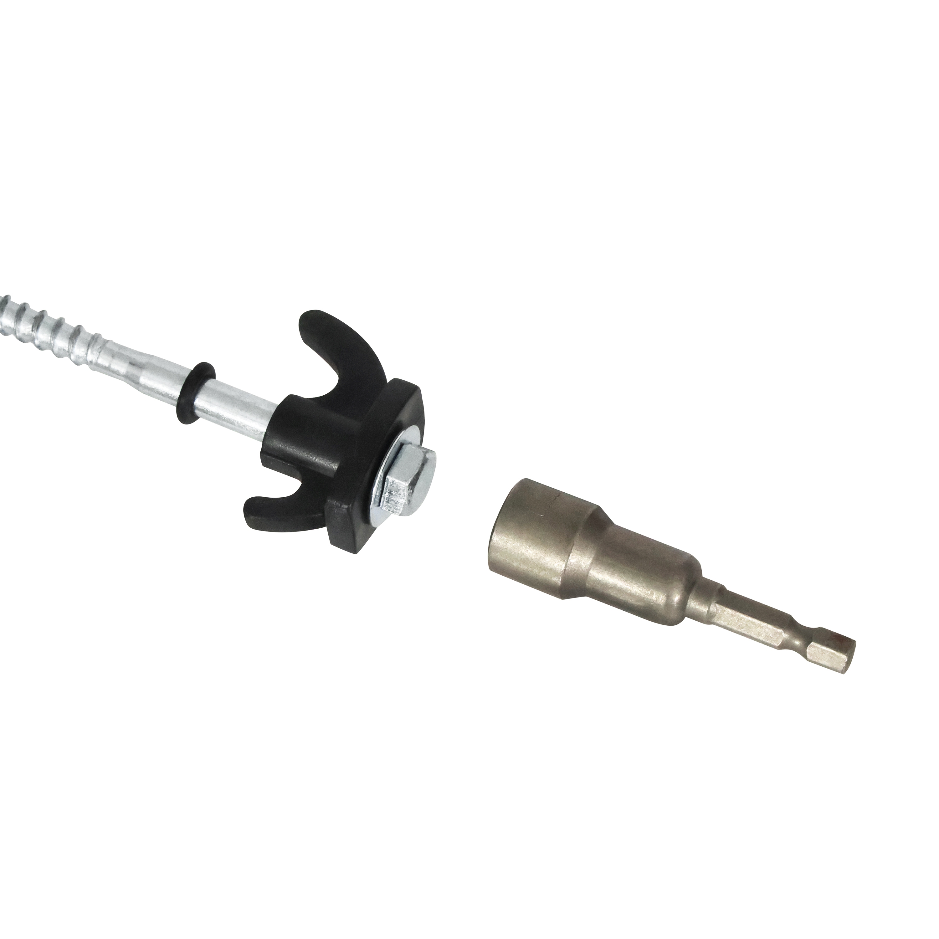 Zelthering mit Gewinde 24er Set