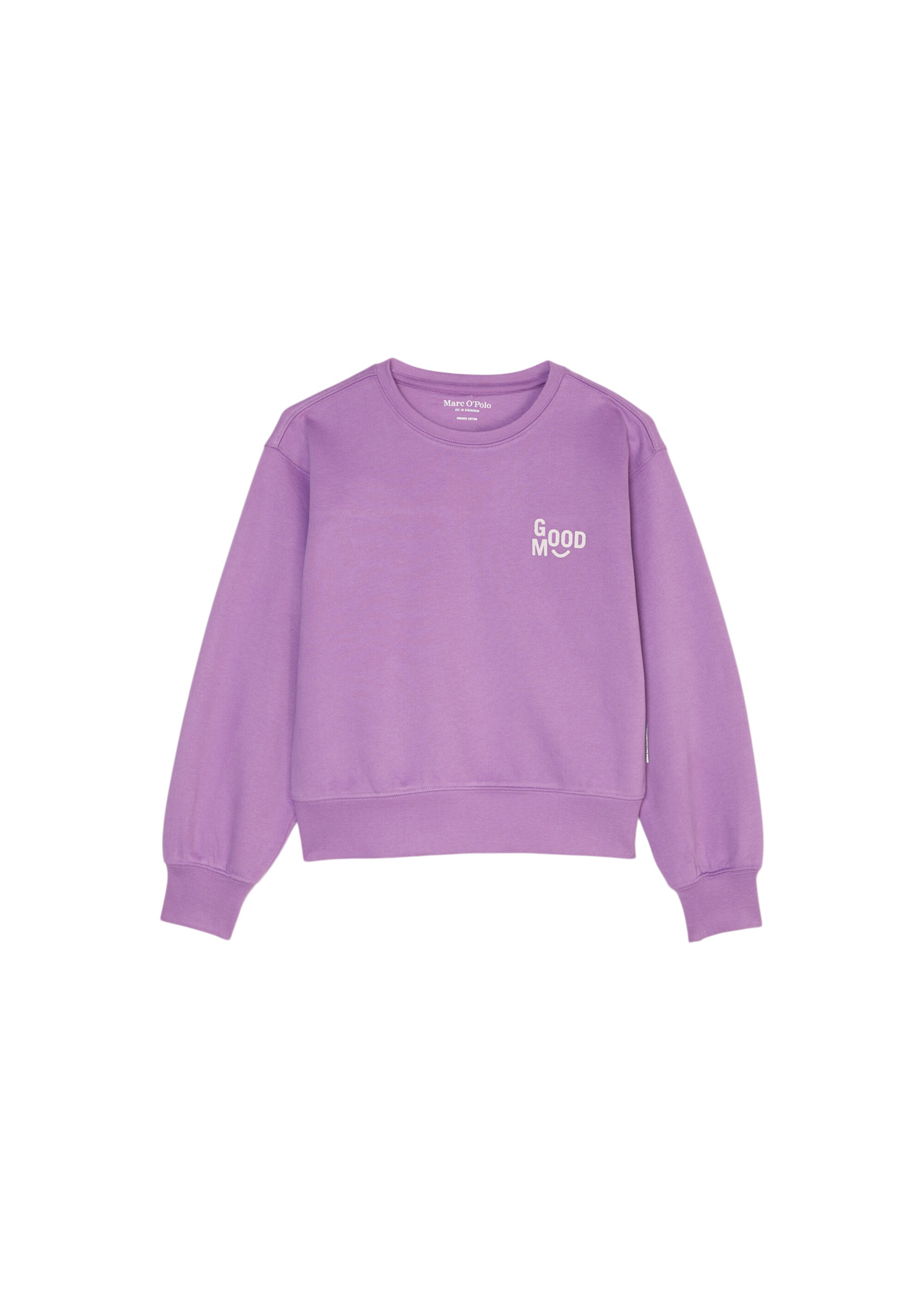 KIDS-GIRLS Sweatshirt mit Details in Kontrastfarbe