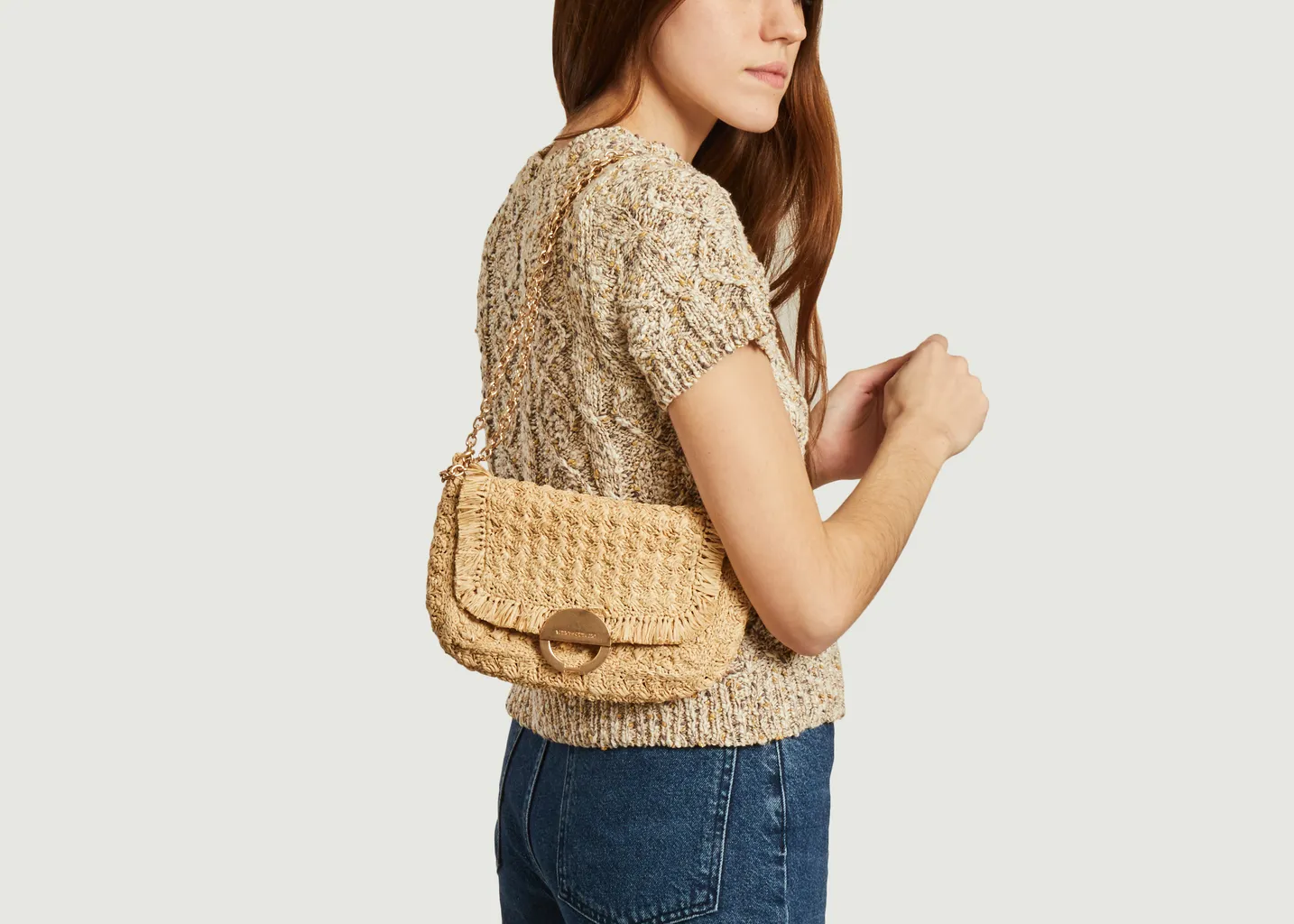 Mini sac Moon Raphia Vanessa Bruno