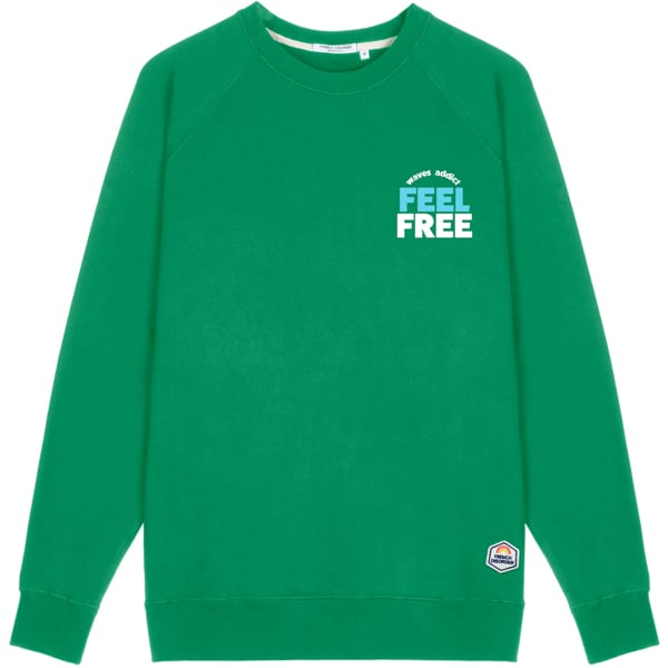 Sweatshirt FRENCH DISORDER CLYDE FEEL FREE GREEN