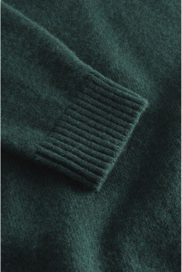 Wood Wood Beckett lambswool jumper Midori green