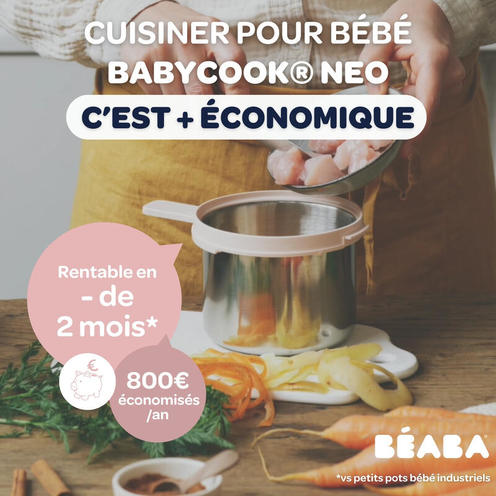 Babycook Néo Robot Cuiseur Bébé 6 en 1 Bleu Nuit - BEABA