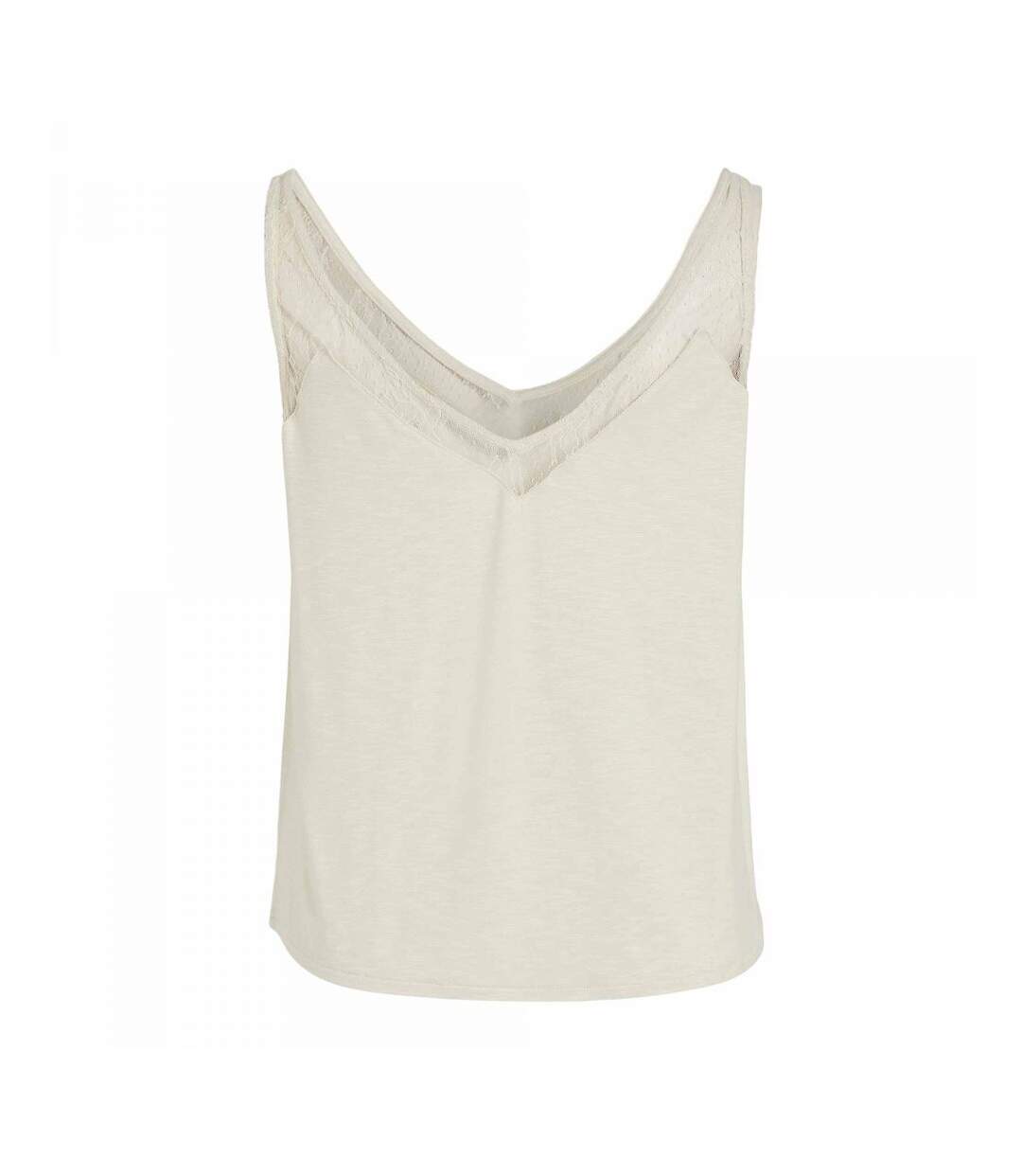 Top Beige Femme Vila Vipapsi