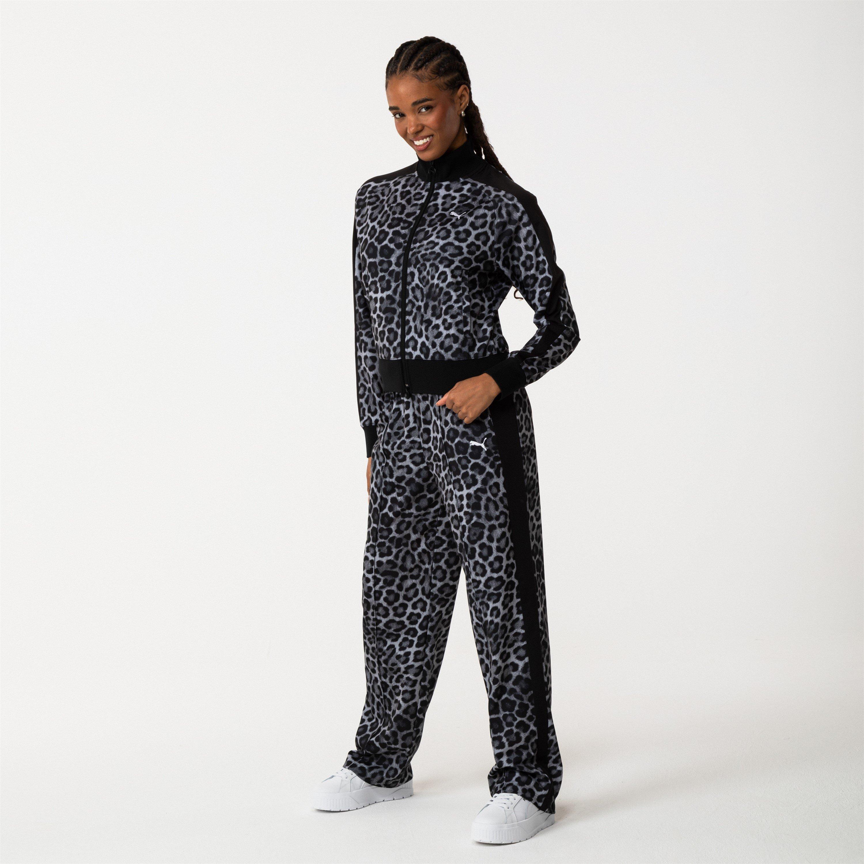 Puma Puma T7 Leo Luxe Aop Straight Pants Op Jogger Womens