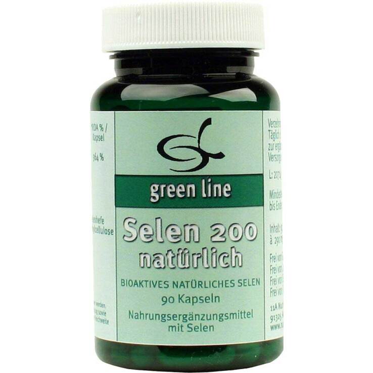 Selen 200 natürlich Kapseln, 90 St
