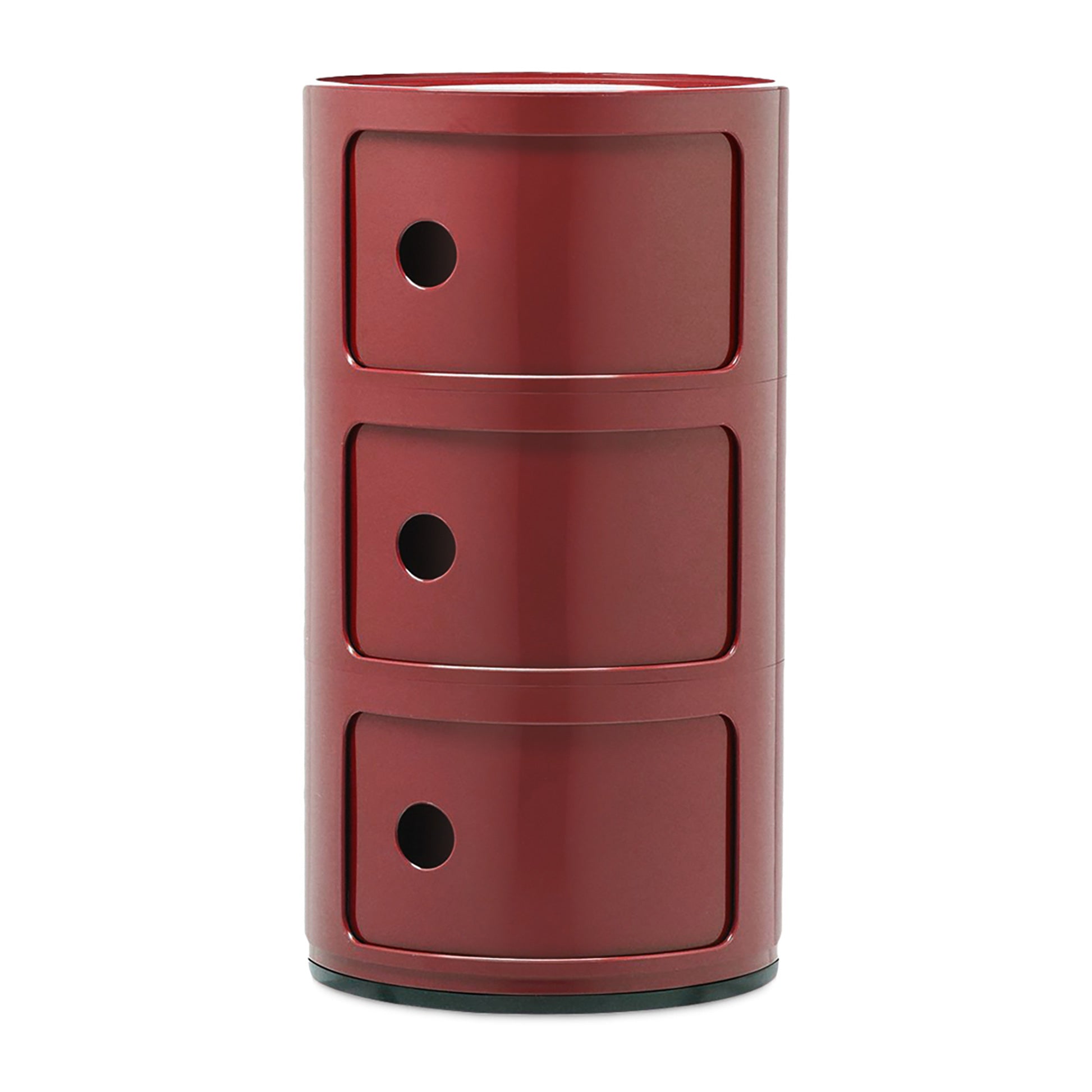 Kartell Componibili Kast Ã 32 cm - 3 Modules - Bordeaux