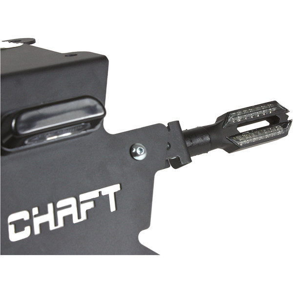 Chaft - Clignotants LED Douglas Noir / Transparent