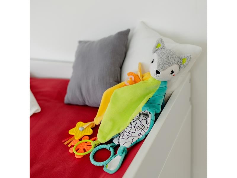 fehn Schmusetuch DoBabyDoo Fuchs Activity-Schmusetuch