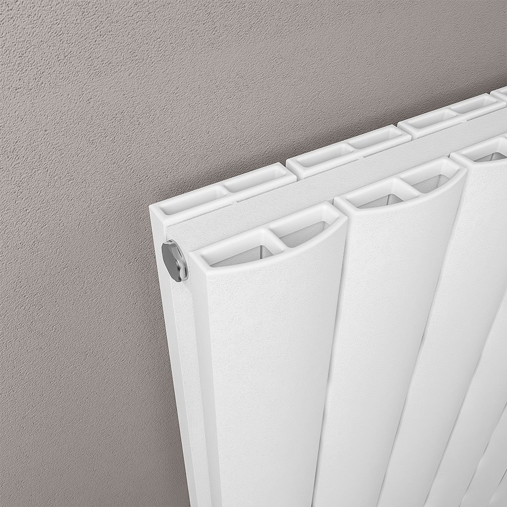 Eastbrook Guardia radiator 180x60cm aluminium 2924W wit mat