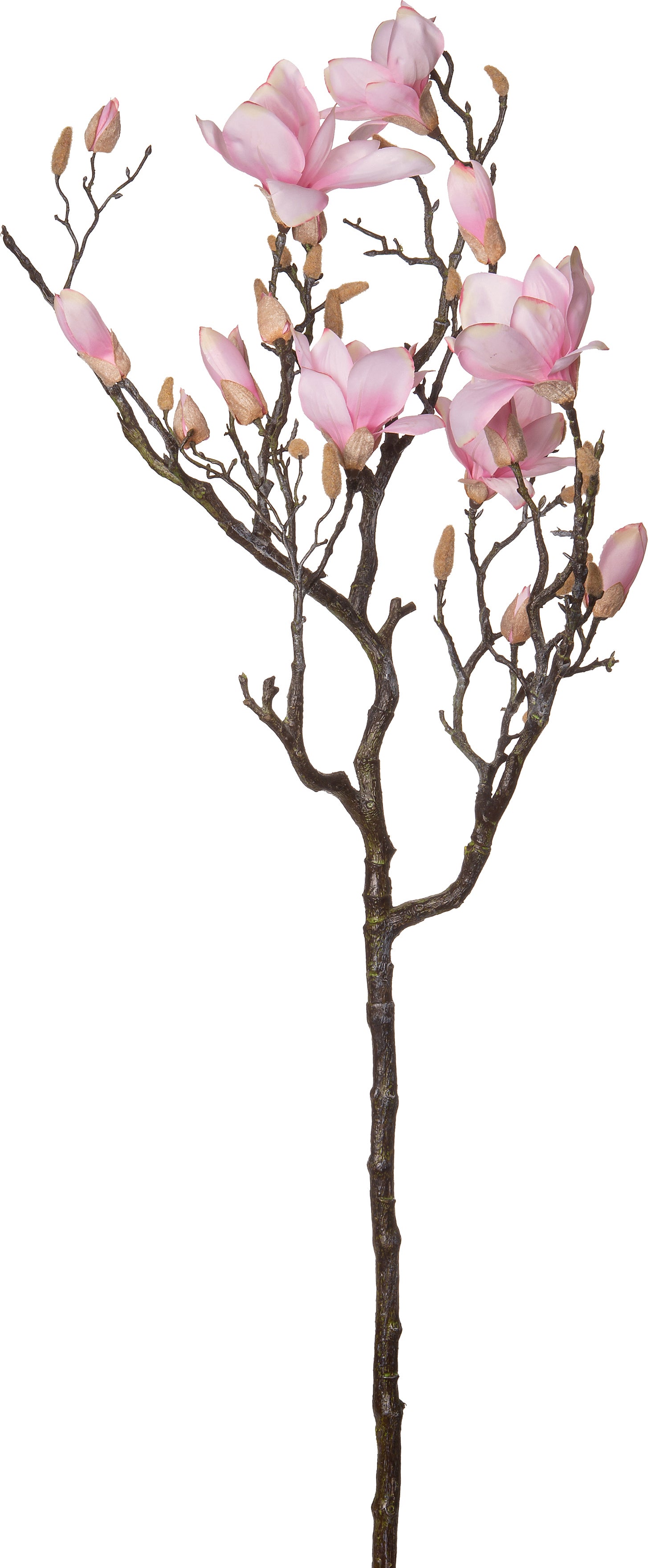 Intratuin kunstbloem Magnolia roze 130 cm