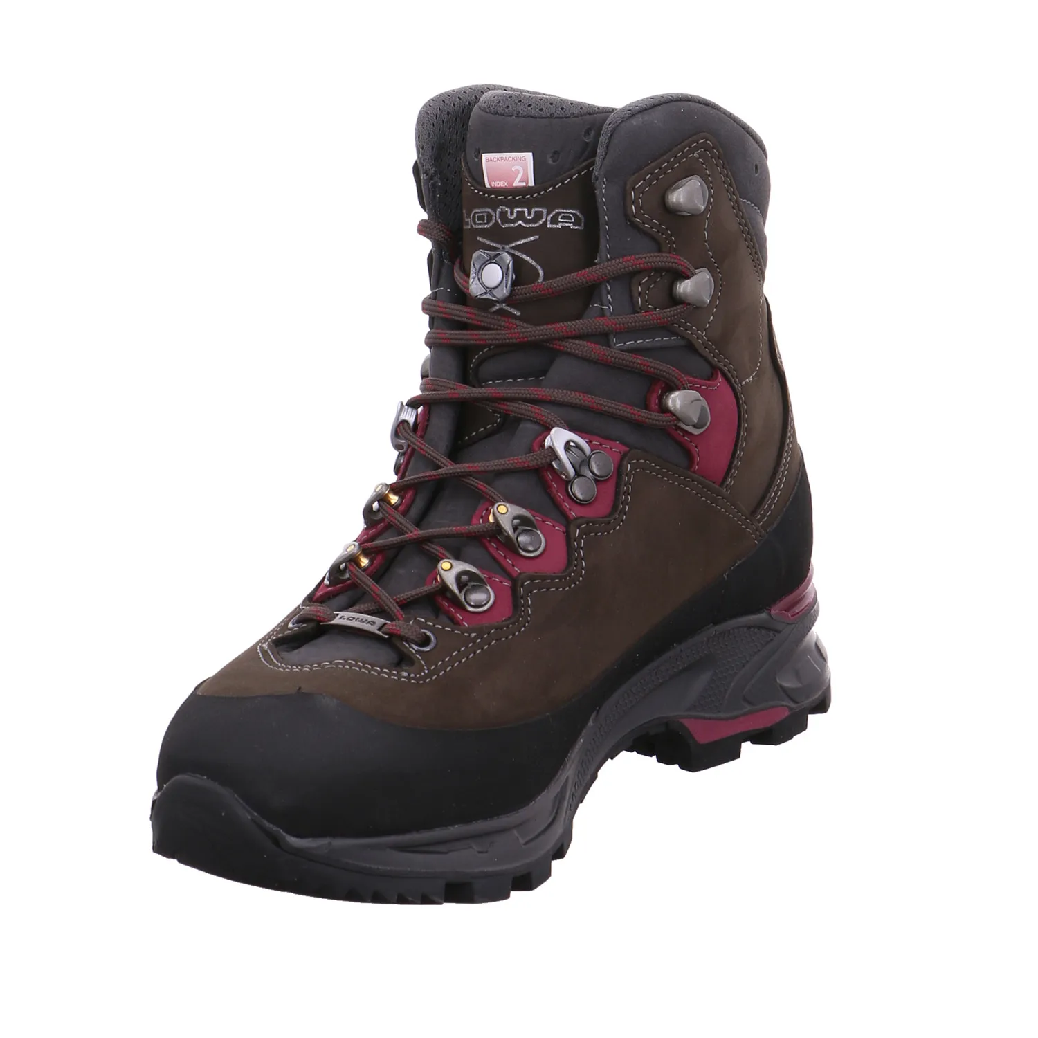 LOWA Wander- Bergschuh Damen Braun Leder  Gore-Tex