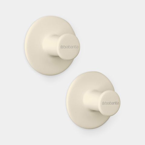ReNew Handdoekhaakjes, set van 2, inclusief schroeven en tape - Soft B