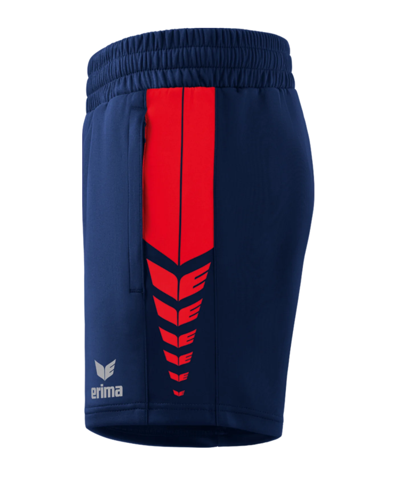 Erima Six Wings Worker Short Damen Dunkelblau Rot
