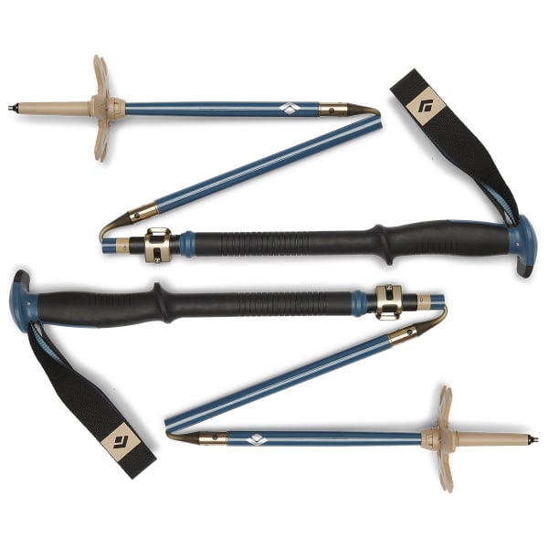 Bâton ski de randonnée BLACK DIAMOND TRAVERSE COMPACTOR SKI POLE CREEK BLUE