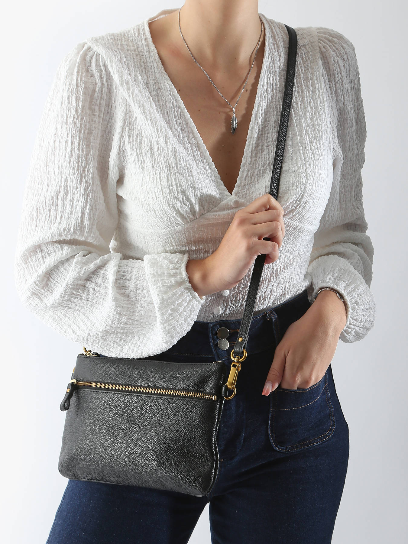 Sac bandoulire Vicky cuir NAT ET NIN