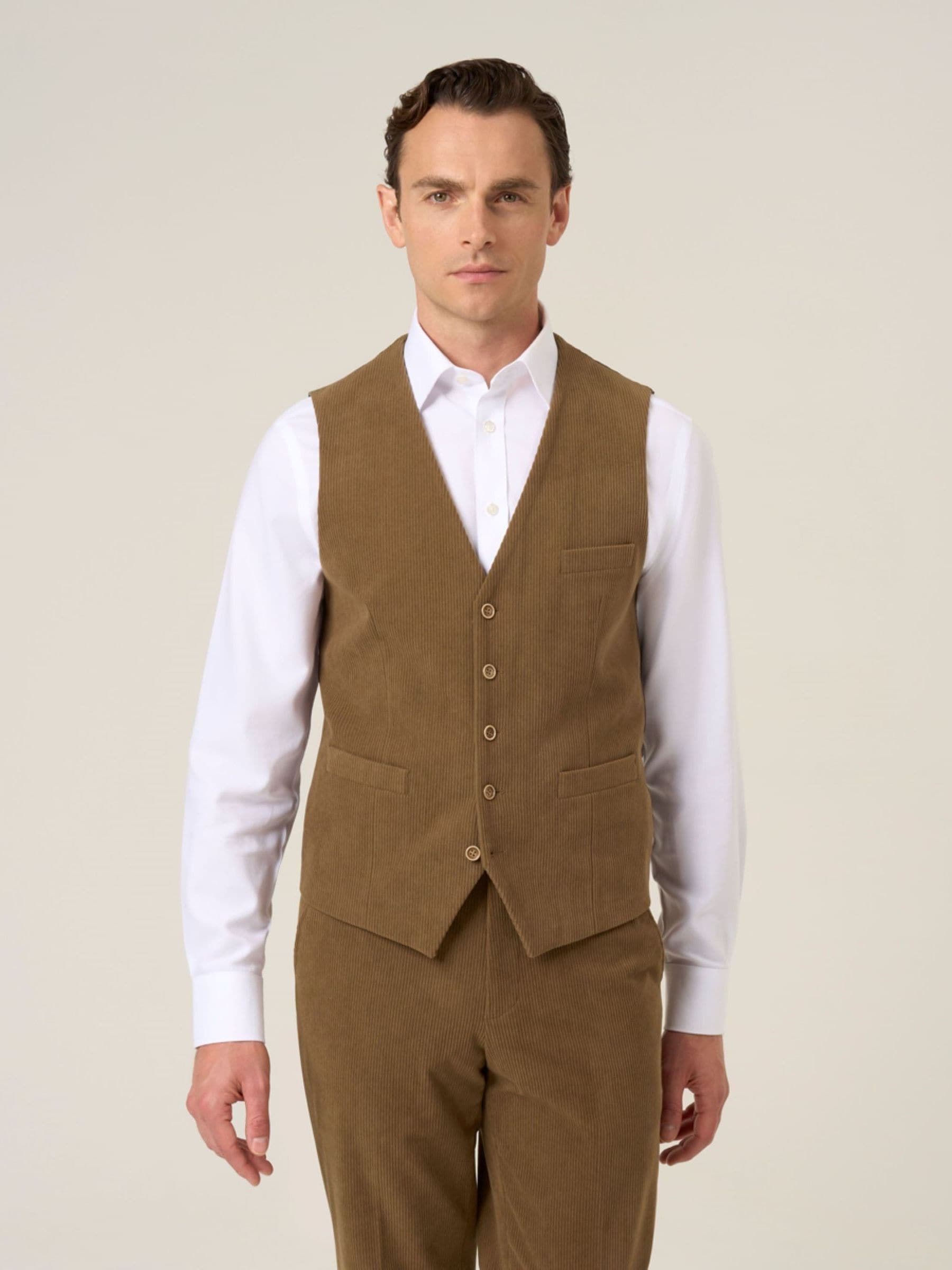 Bruin - Skopes Dorsey Suit Corduroy Waistcoat