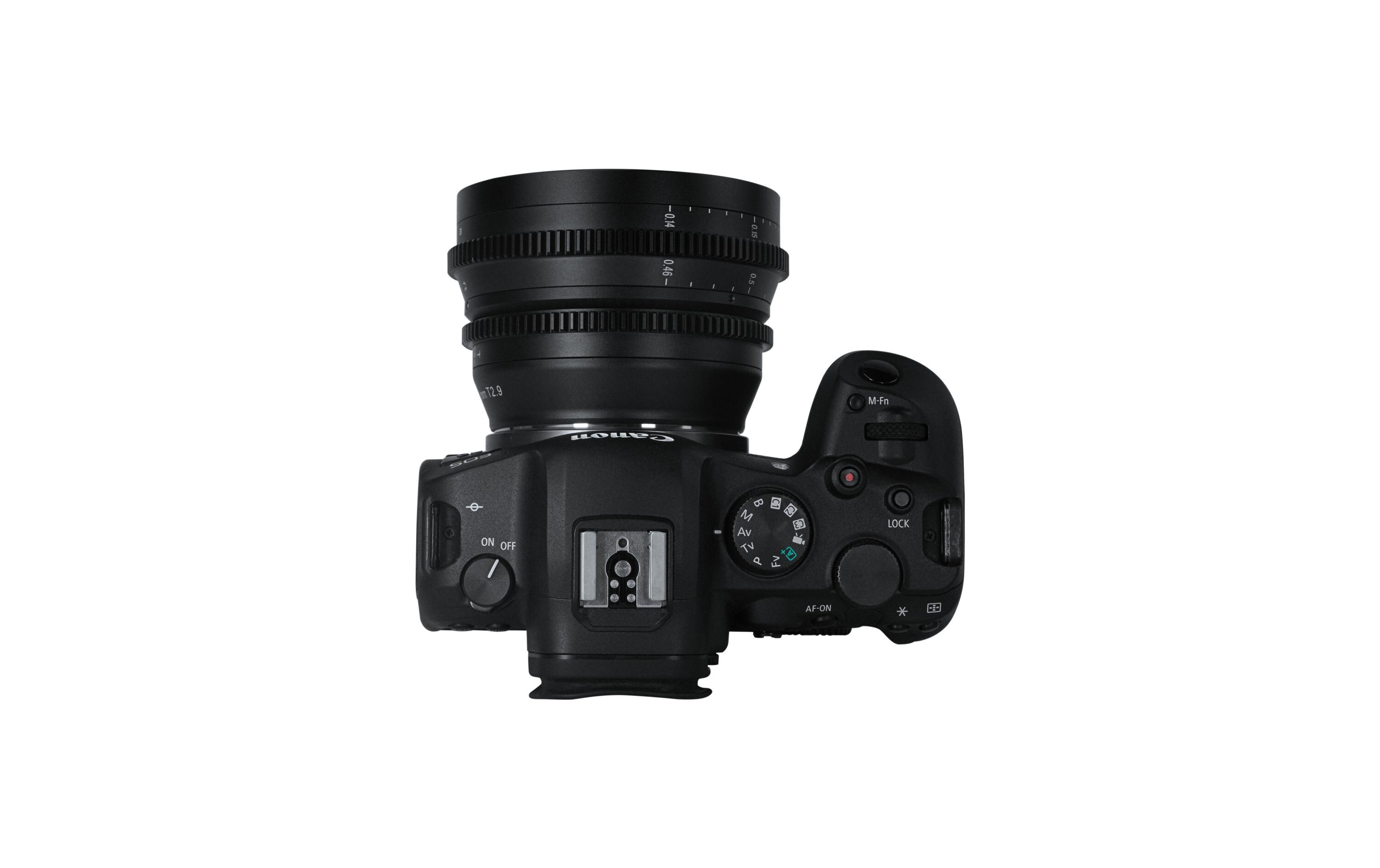Festbrennweite 12mm T/2.9 – Canon RF<br>Scharfe, kompakte und robuste Weitwinkel-Festbrennweite