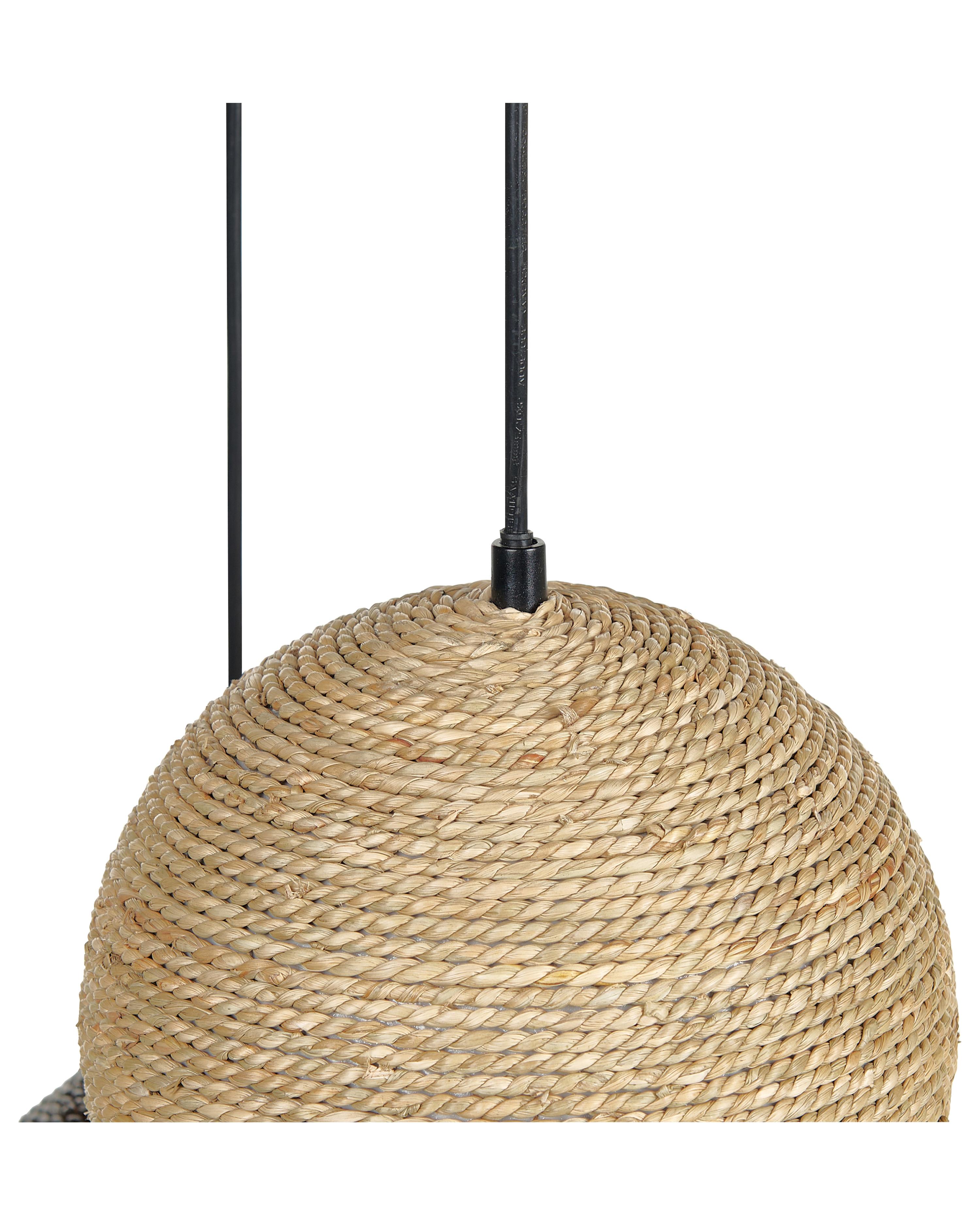 Hanglamp ENDRICK Wicker Natuurlijk Wit Bruin