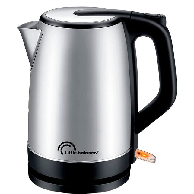 Bouilloire electrique inox 1,7l 2000w sansfil anti       calcaire