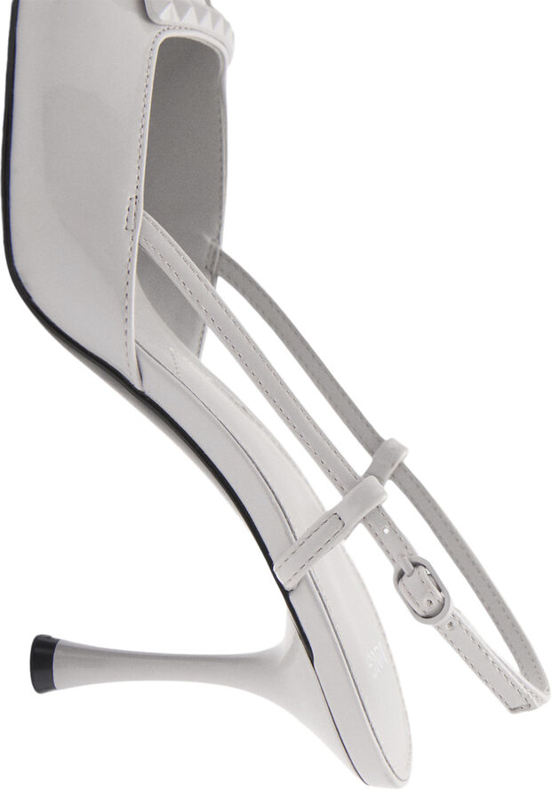 MANGO Patent leather slingback-heeled sho 92