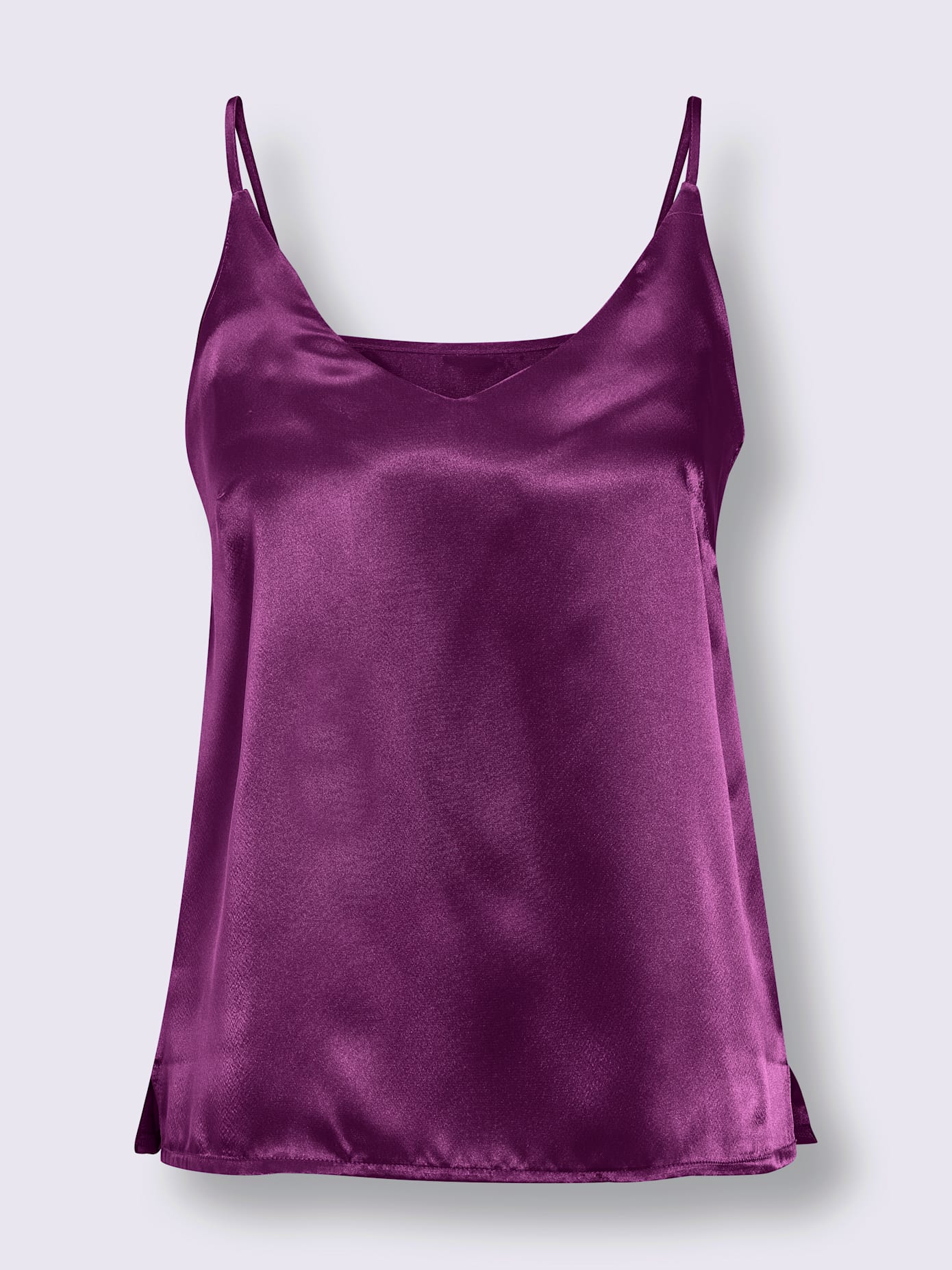 Pyjama court satin