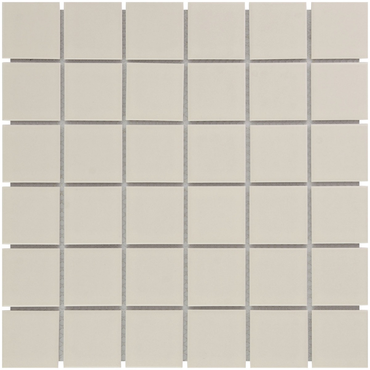 The Mosaic Factory Barcelona vierkante mozaïek tegels 31x31 creme
