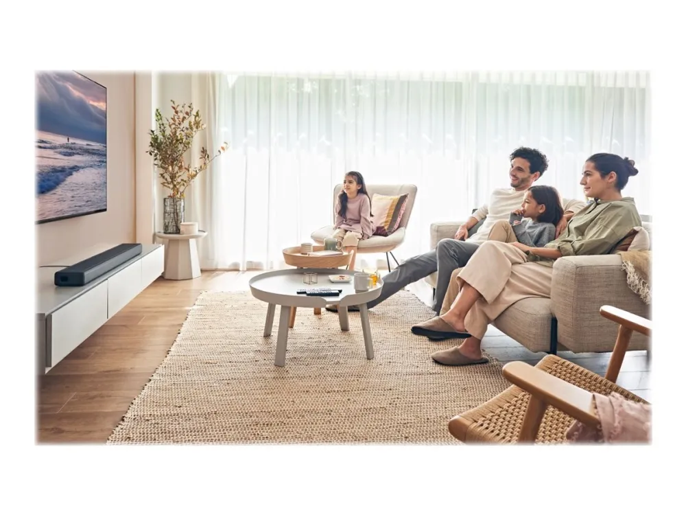 Sony HT-A3000 - Lydbar - 3.1.kanal - trådløs - Bluetooth, Wi-Fi