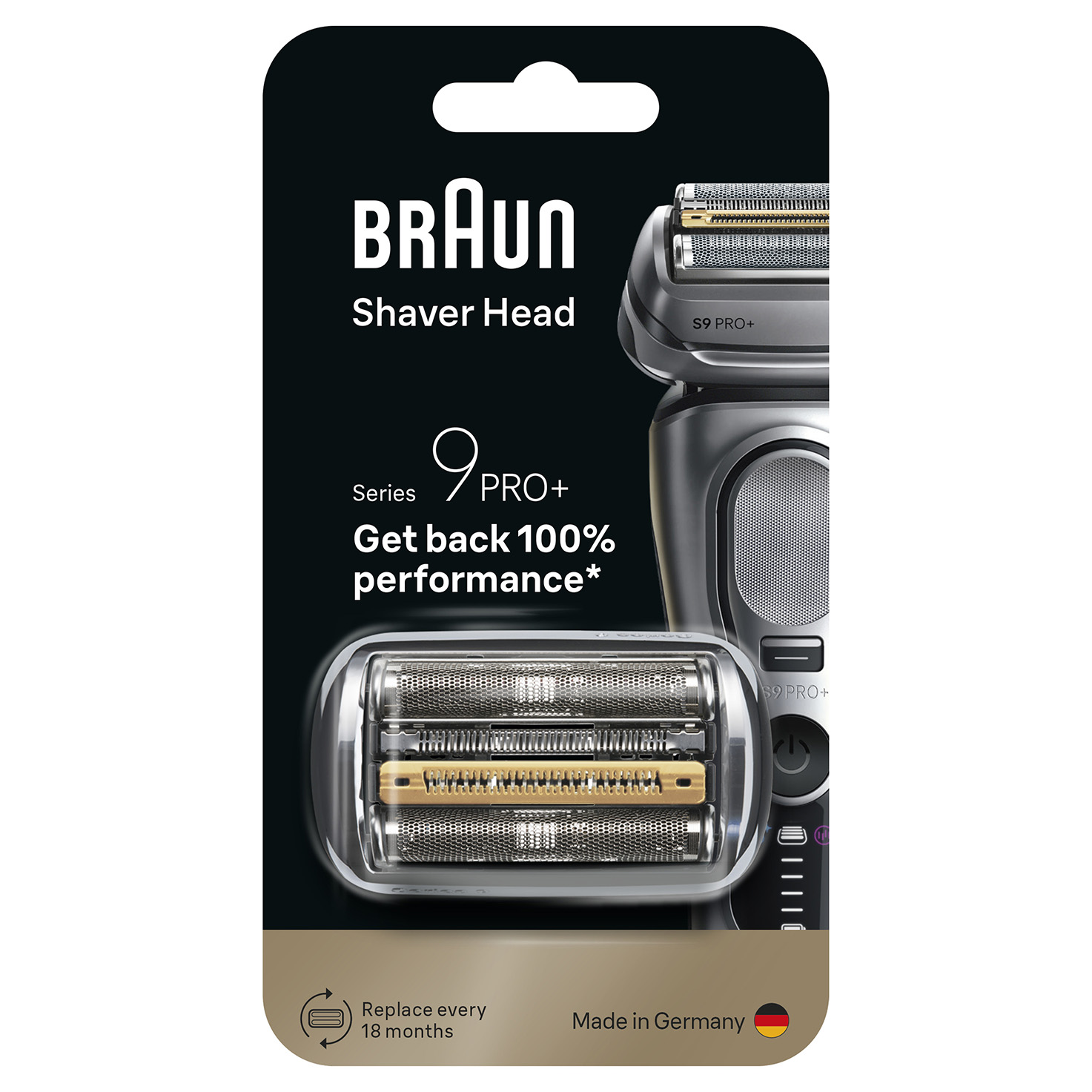 Braun Series 9 Elektrisch Scheerapparaat ORIGINELE Vervangingskop, 96M