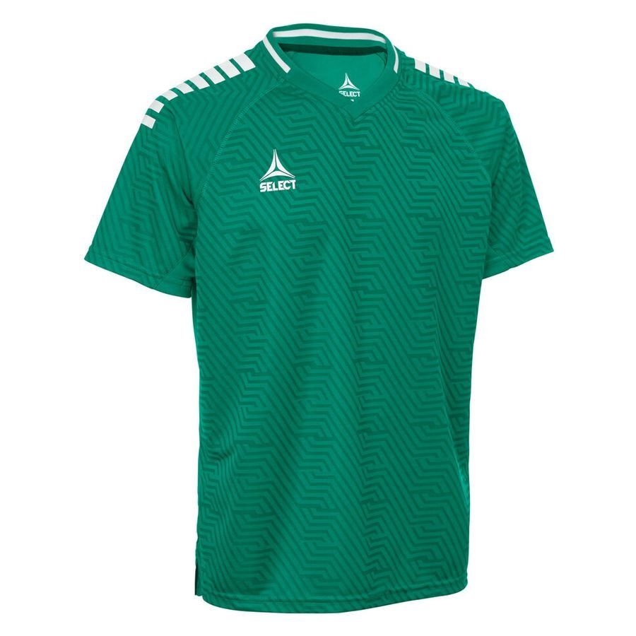 Select Maillot Monaco v24 - Vert/Blanc Enfant