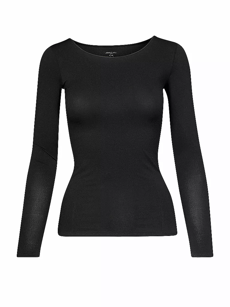 MARC CAIN Langarmshirt  schwarz
