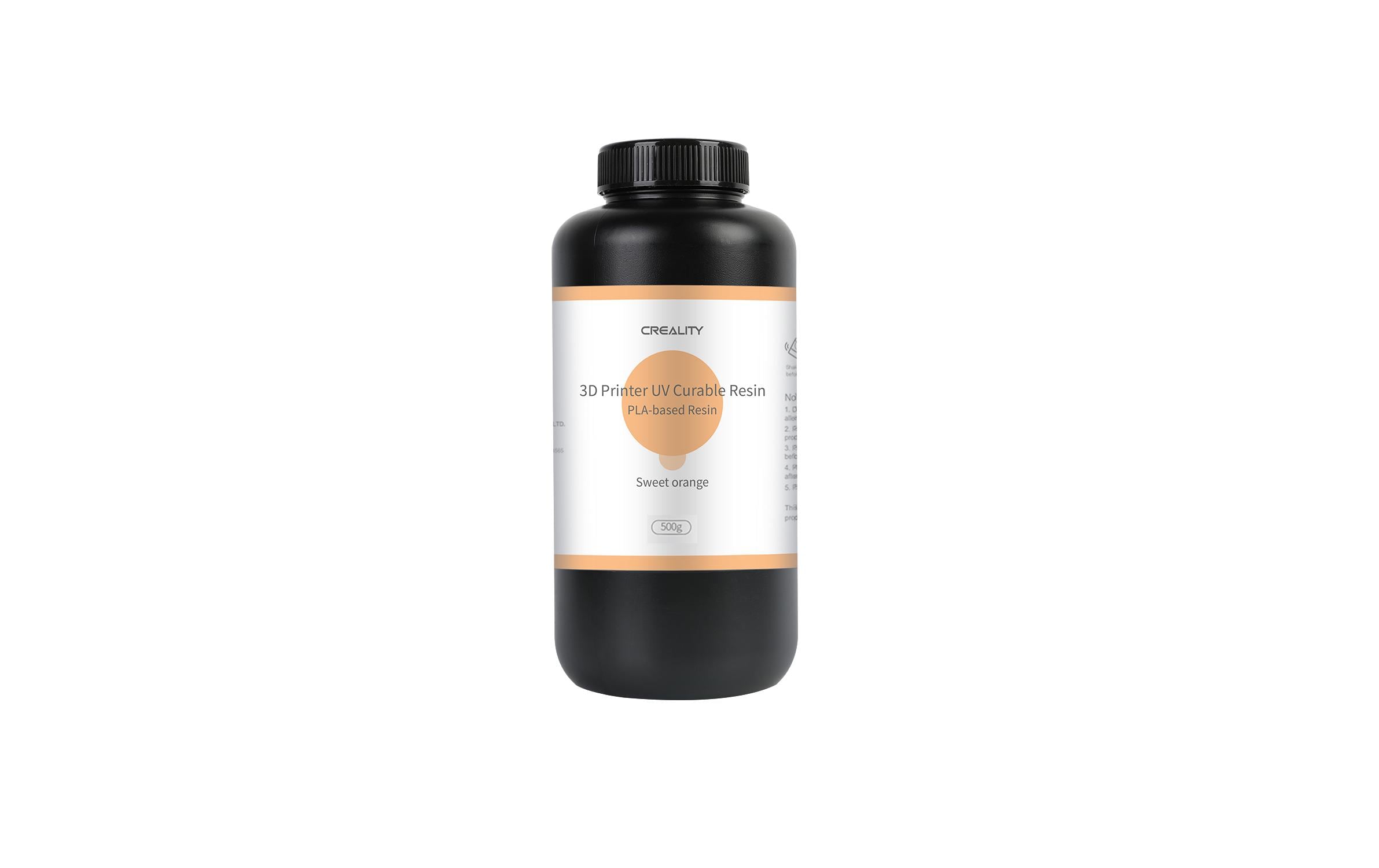 Resin Plus 500 g, OrangeUV Resin für DLP / SLA 3D Drucker