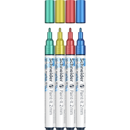 Schneider Paint-It 011 2 mm Set 2 Metallicmarker - 2 mm