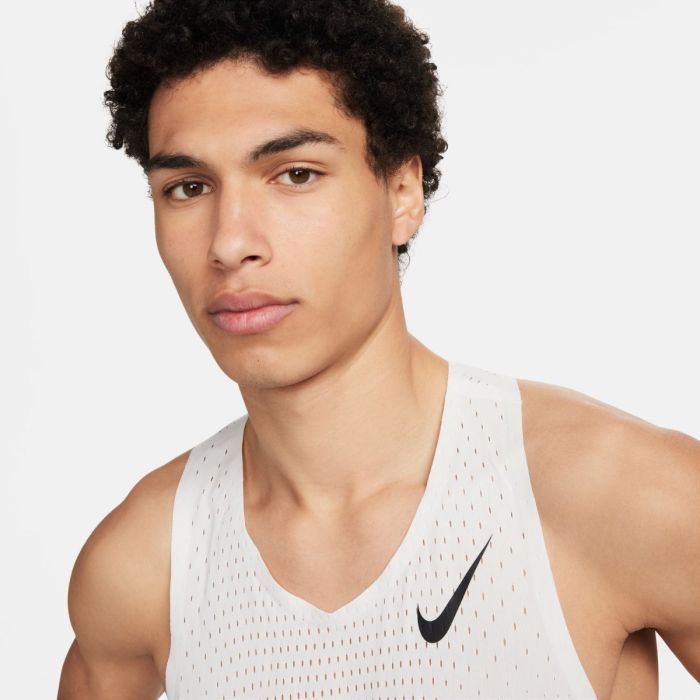 Nike Herre Dri-FIT Advanced Aeroswift Singlet Hvid