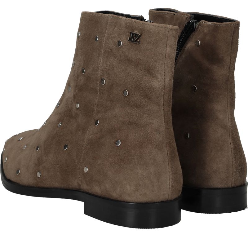 Lazamani Danka Enkellaarsjes Taupe Dames