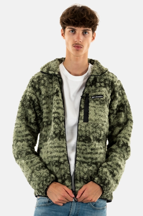 Gilets cardigans columbia winter pass printed 366 greenscape stip