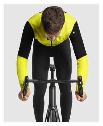 Veste Manches Longues Assos EQUIPE R HABU Winter S9 Jaune Fluo