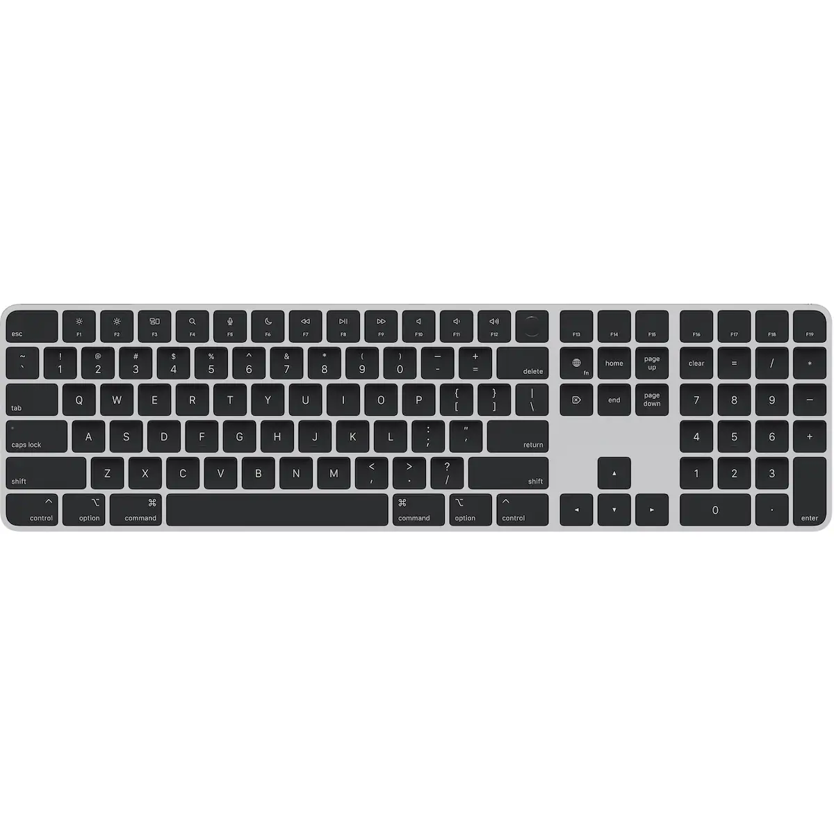 Apple Magic Keyboard med Touch ID og talltastatur (Norsk layout)
