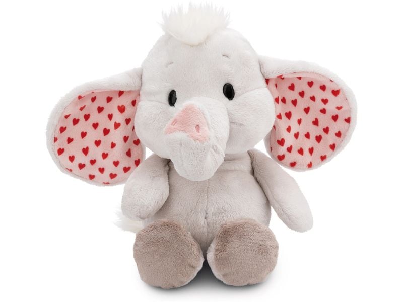 Nici Green Kuscheltier Love Elefant 23 cm, Hellgrau Plüschfigur