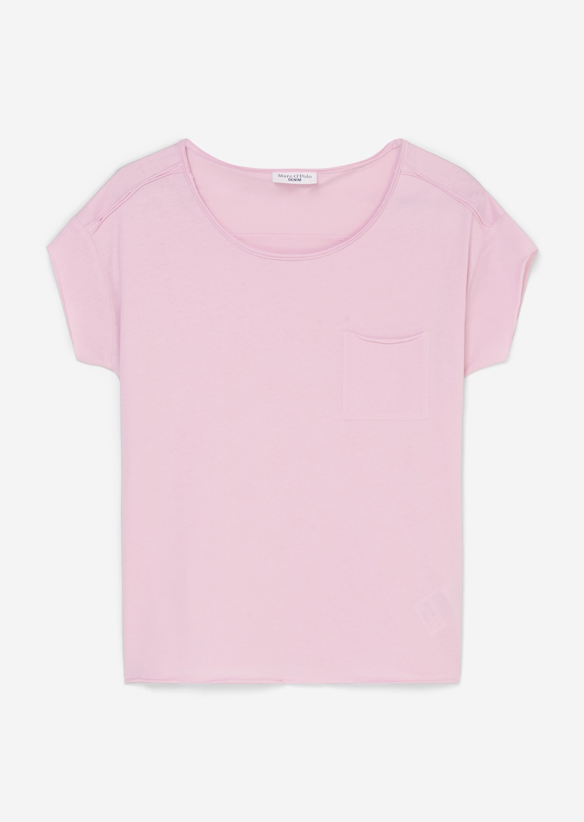 T-Shirt mit Brusttasche relaxed aus leichtem Single Jersey