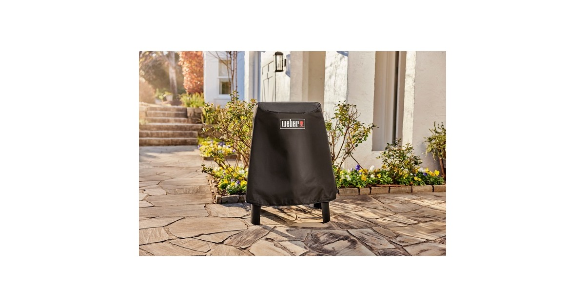 WeberPremium-barbecuehoes - Lumin-elektrische barbecue met onderstel / Lumin Compact-elektrische barbecue met onderstel beschermkap  (Zwart)